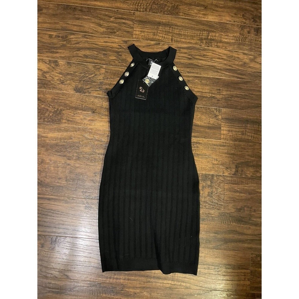 Sincerely Jules Women Black Casual Dress Sz:small